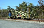 CSX tamper heading east to Sandy Hook Yard get off the mainline.